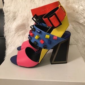 KAT MACONIE Multicolored Strap Sandals Size 8
